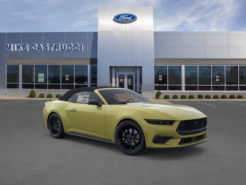 New 2025 Ford Mustang Convertible w/ Mustang Nite Pony Package RWD image 7