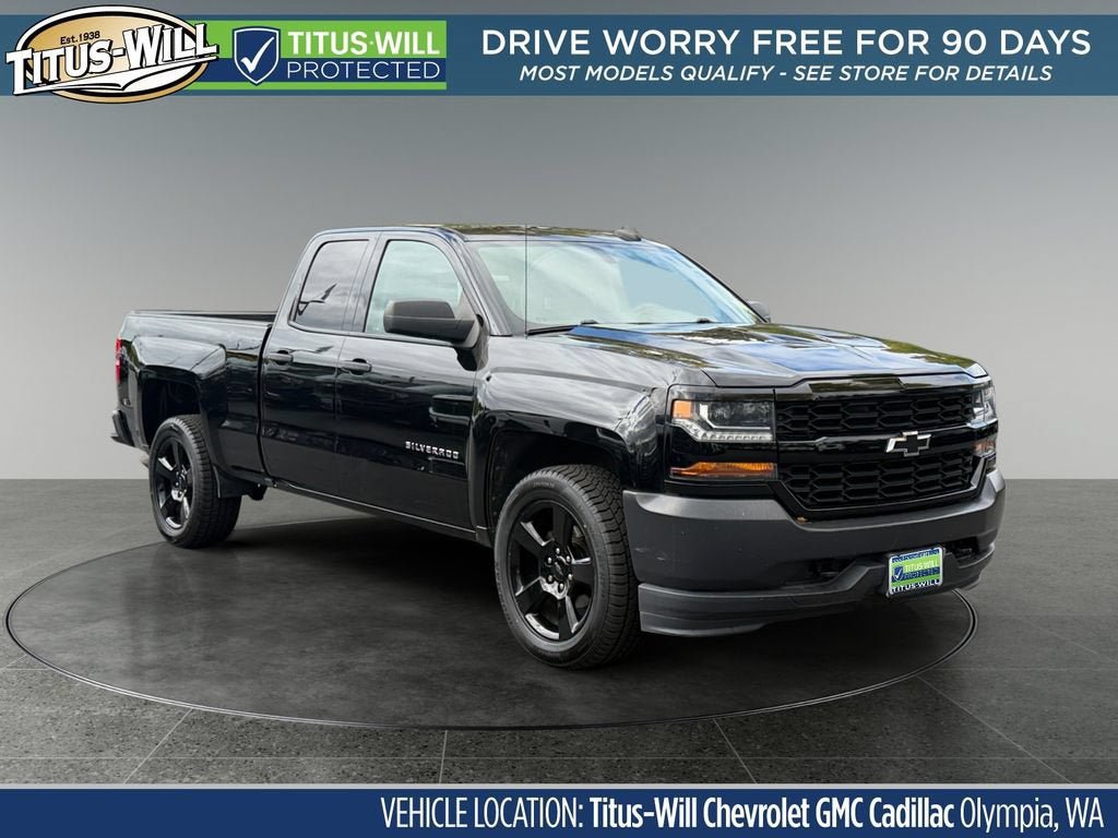 Used 2017 Chevrolet Silverado 1500 W/T w/ Black Out Edition