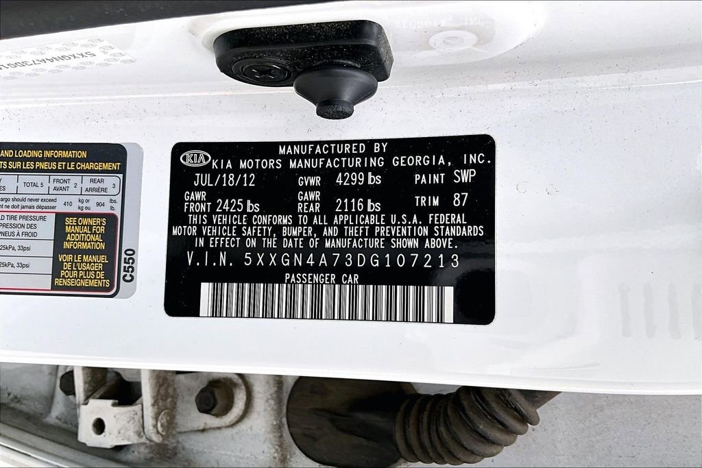 Used 2013 Kia Optima EX w/ Premium Pkg image 42