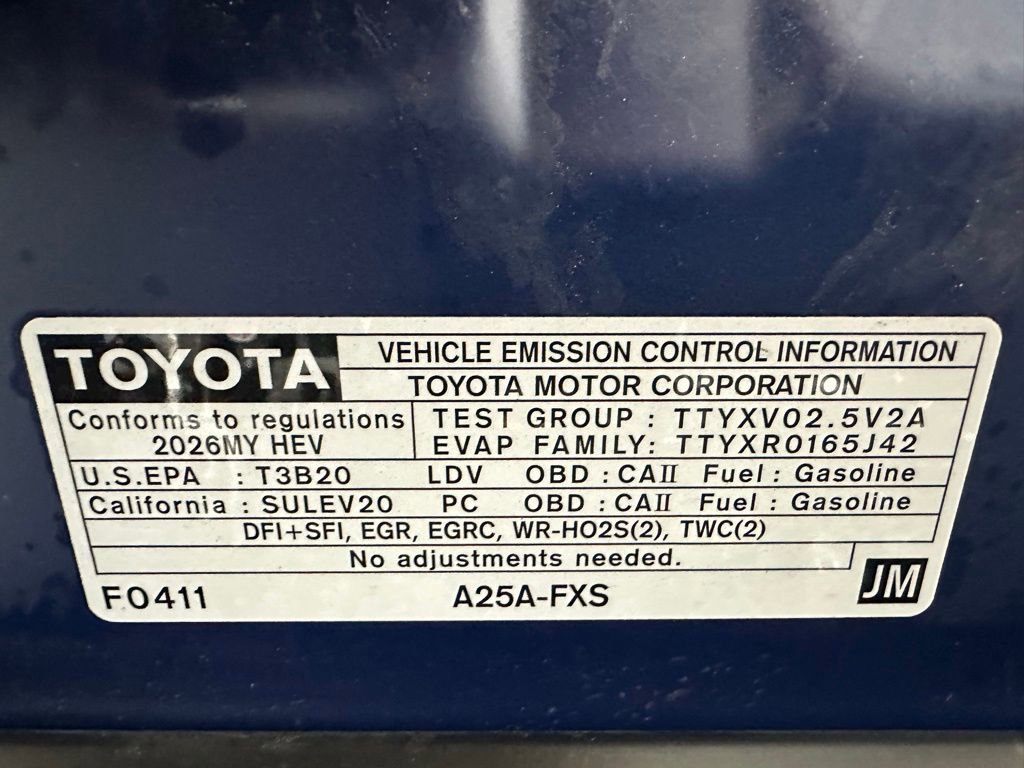 Used 2026 Toyota Camry SE FWD image 69
