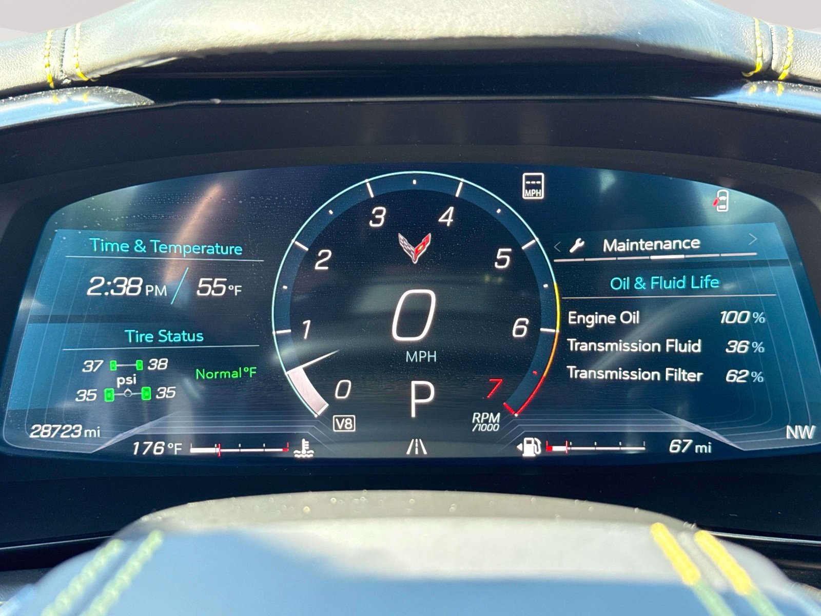 Used 2023 Chevrolet Corvette Stingray Premium Cpe w/ Stealth Interior Trim Package RWD image 20