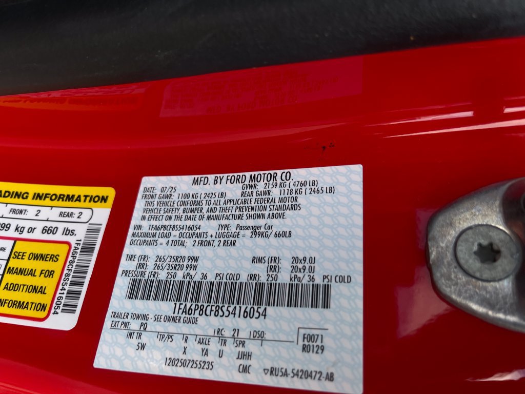 Used 2025 Ford Mustang GT Premium RWD image 27