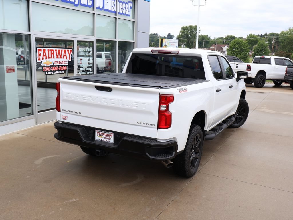 Certified 2021 Chevrolet Silverado 1500 Custom Trail Boss w/ Safety Confidence Package AWD/4WD image 41