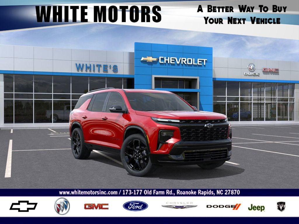 New 2026 Chevrolet Traverse RS w/ LPO, Floor Liner Package