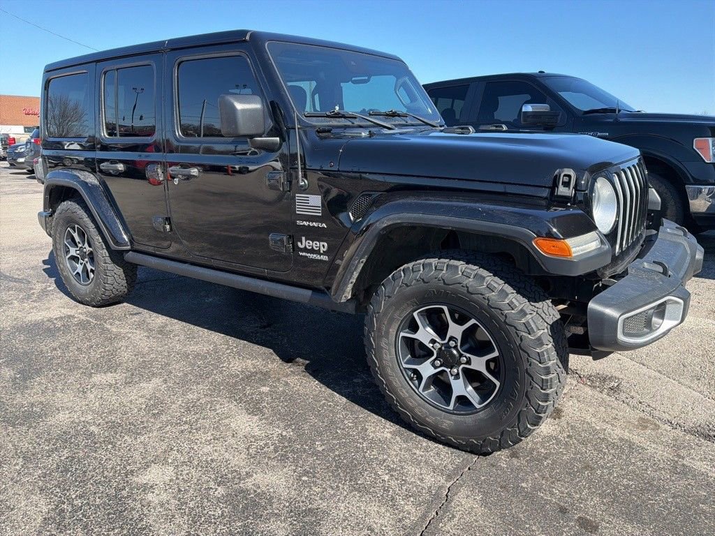 Used 2020 Jeep Wrangler Unlimited Sahara image 2