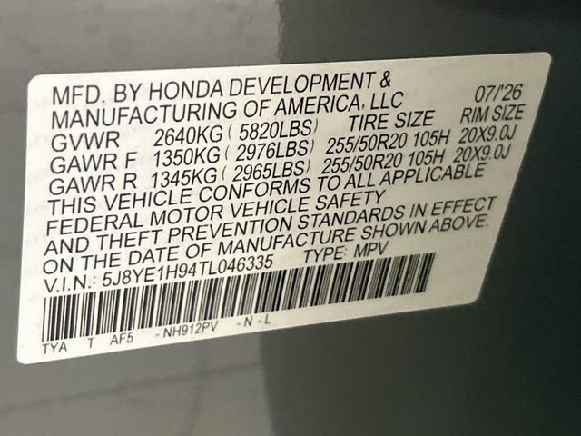 New 2026 Acura MDX A-Spec w/ Advance Package AWD/4WD image 34