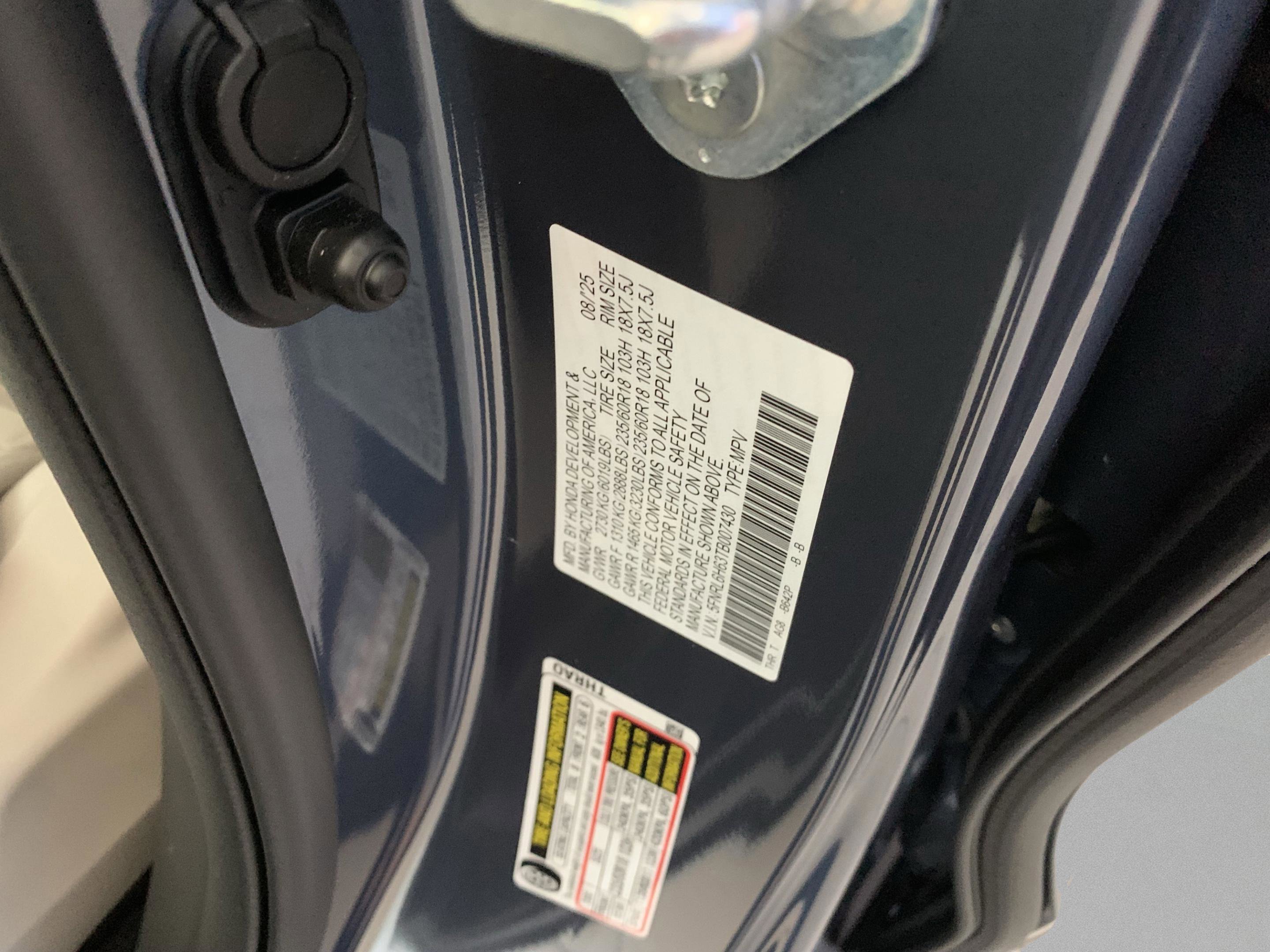 New 2026 Honda Odyssey EX-L image 35