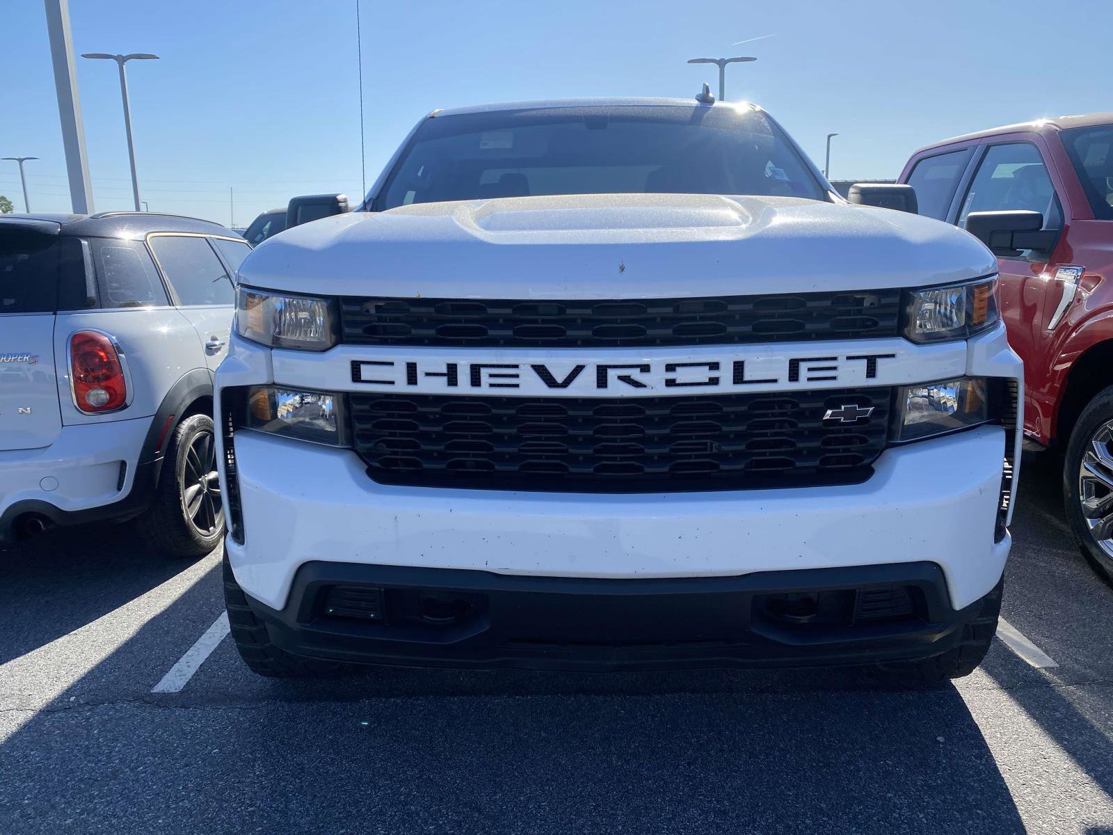 Used 2021 Chevrolet Silverado 1500 Custom w/ LPO, Dark Essentials Package AWD/4WD image 2
