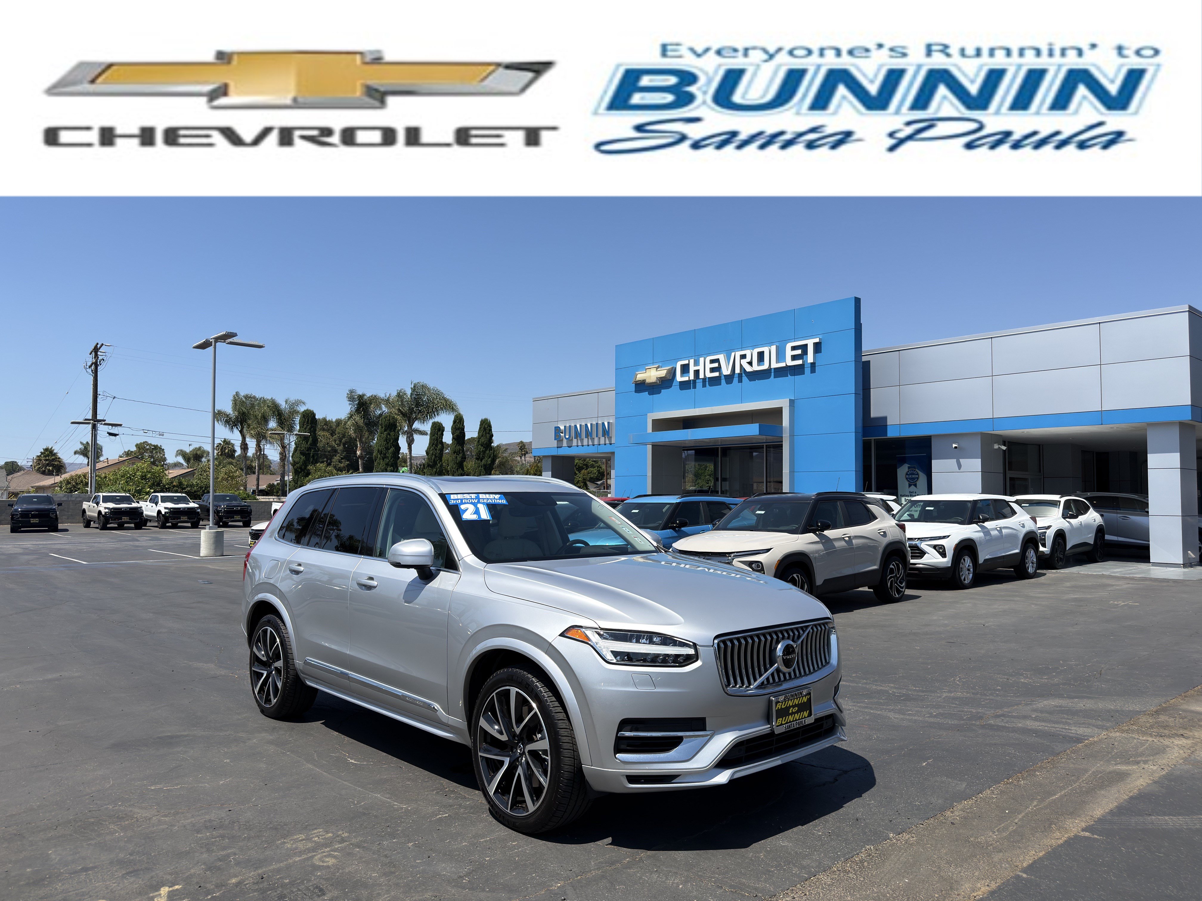 Used 2021 Volvo XC90 T8 Inscription Expression w/ Advanced Package AWD/4WD image 1