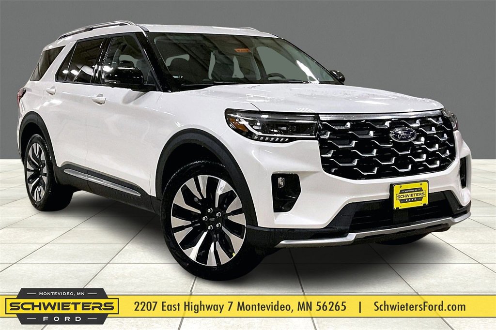 New 2026 Ford Explorer Platinum w/ LUX Leather Package