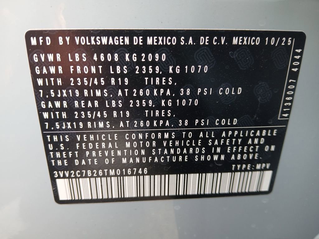 New 2026 Volkswagen Taos SE image 29