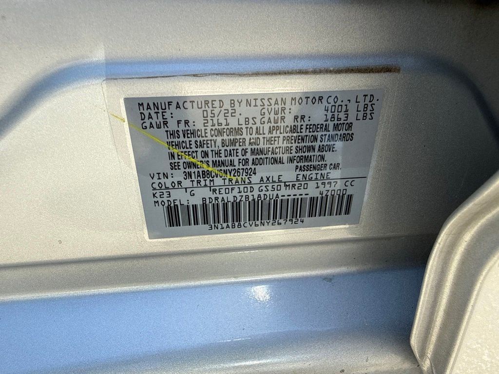 Used 2022 Nissan Sentra SV FWD image 25