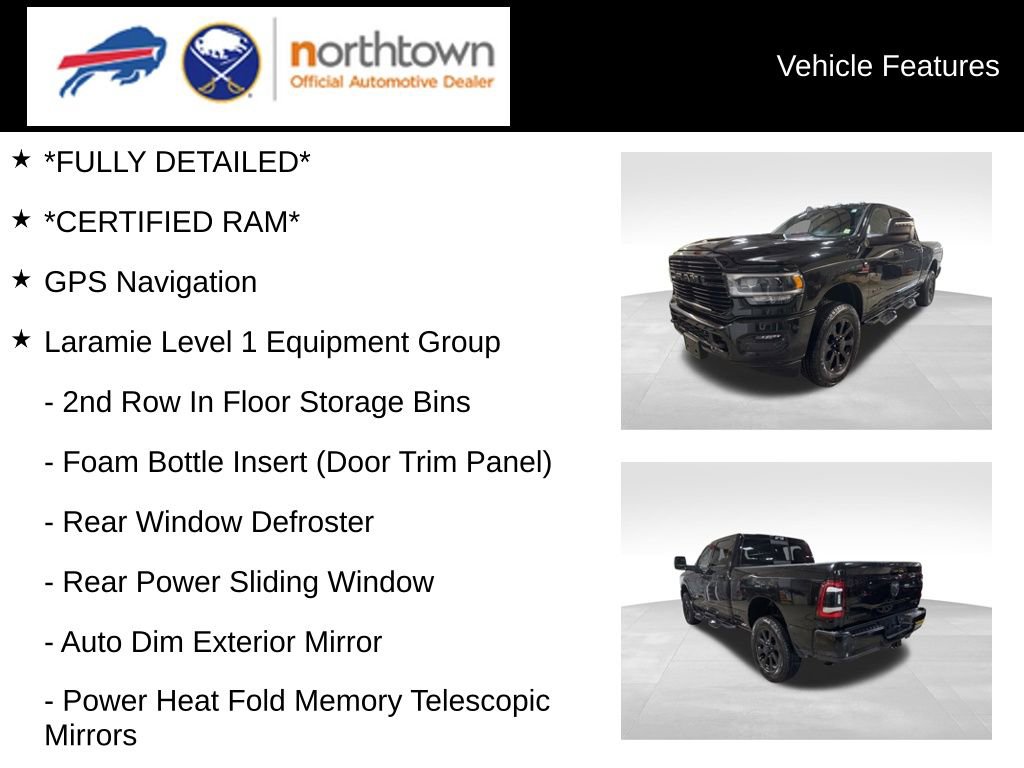 Certified 2023 RAM 3500 Laramie w/ Night Edition image 4