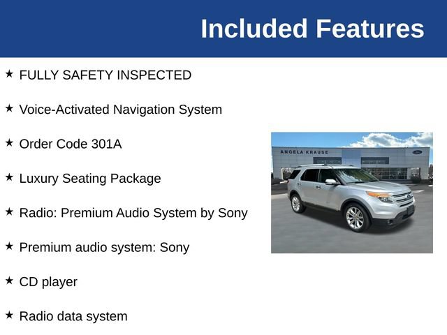 Used 2011 Ford Explorer Limited w/ 301A Rapid Spec Order Code FWD image 5