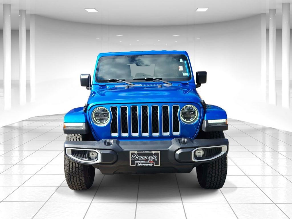 Used 2022 Jeep Wrangler Unlimited Sahara w/ LED Lighting Group AWD/4WD image 8