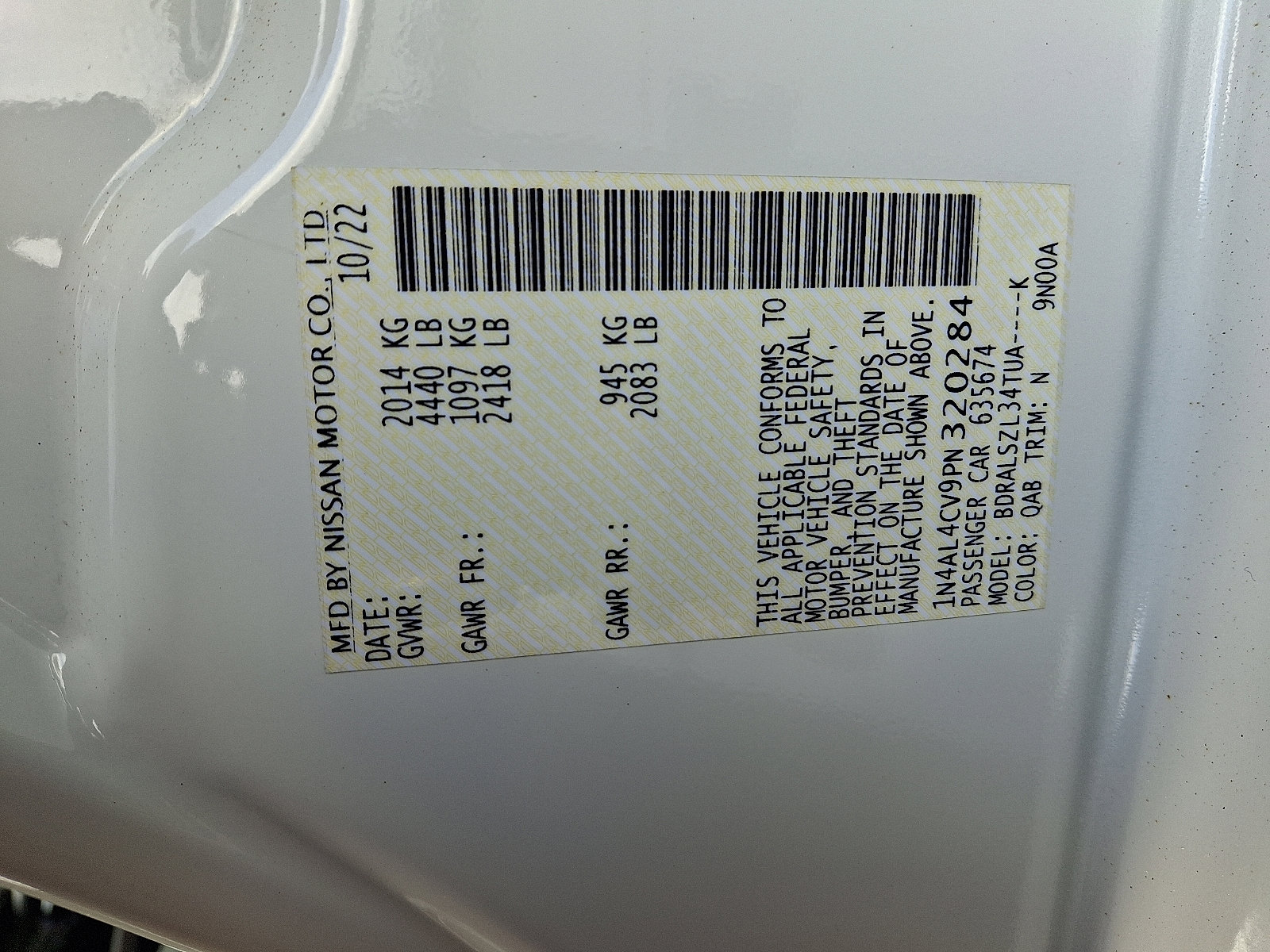 Certified 2023 Nissan Altima 2.0 SR image 27