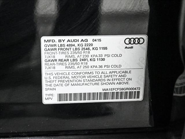 Used 2016 Audi Q3 2.0T Premium Plus AWD/4WD image 26