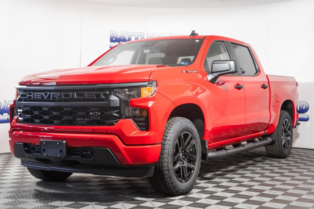 New 2026 Chevrolet Silverado 1500 Custom w/ Turbomax Blackout Package image 3