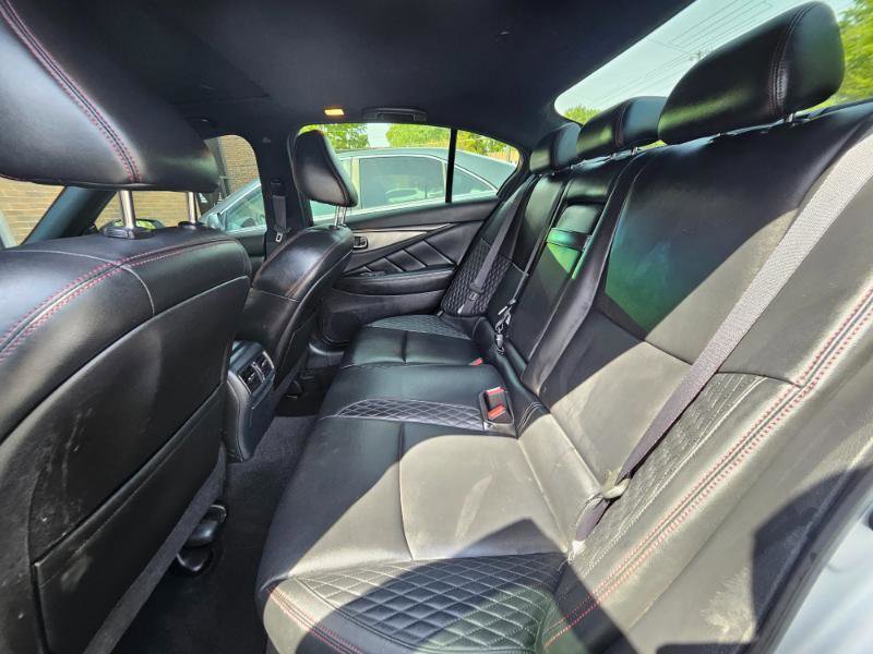 Used 2018 INFINITI Q50 Red Sport 400 w/ Cargo Package (L95) image 71