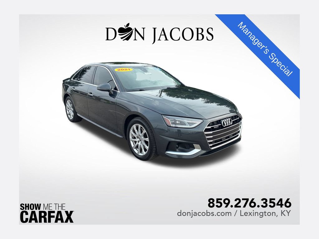 Used 2021 Audi A4 2.0T Premium w/ Convenience Package