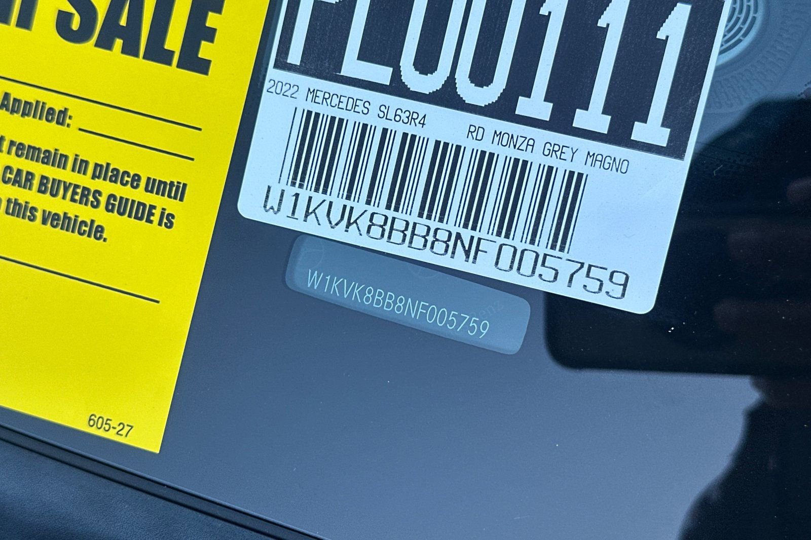 Used 2022 Mercedes-Benz SL 63 AMG 4MATIC image 17