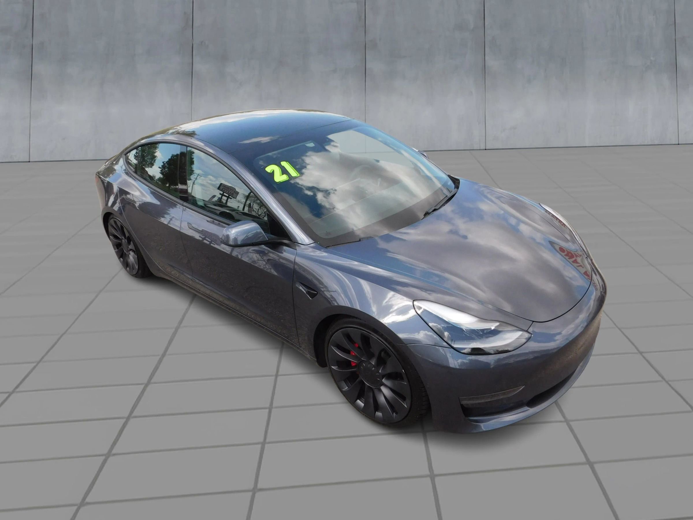 Used 2021 Tesla Model 3 Performance AWD/4WD image 2