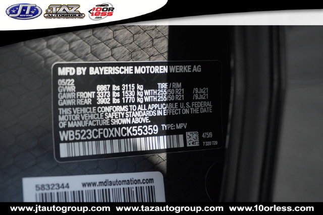 Used 2022 BMW iX xDrive50 w/ Sport Package AWD/4WD image 25