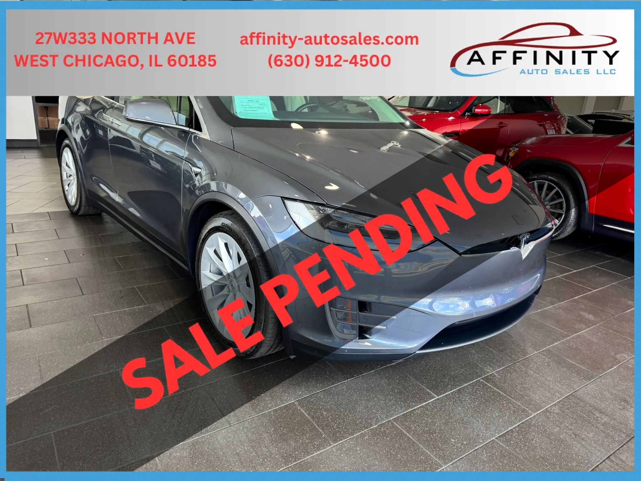 Used 2017 Tesla Model X 90D AWD/4WD image 7