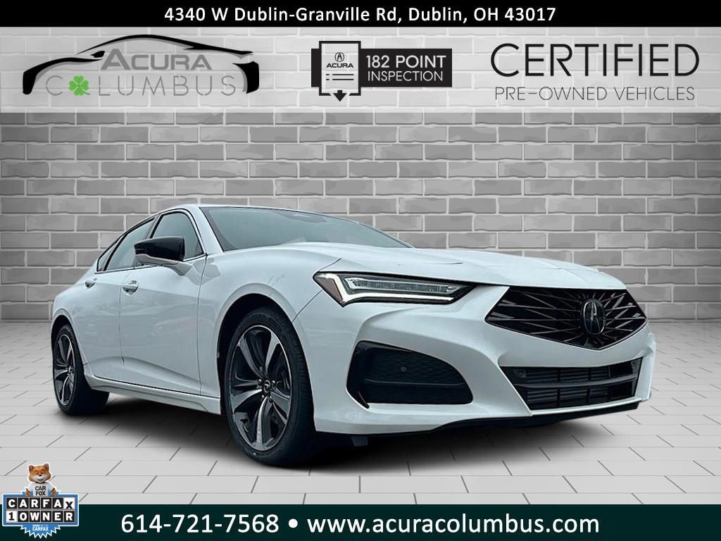 Certified 2025 Acura TLX w/ Technology Package