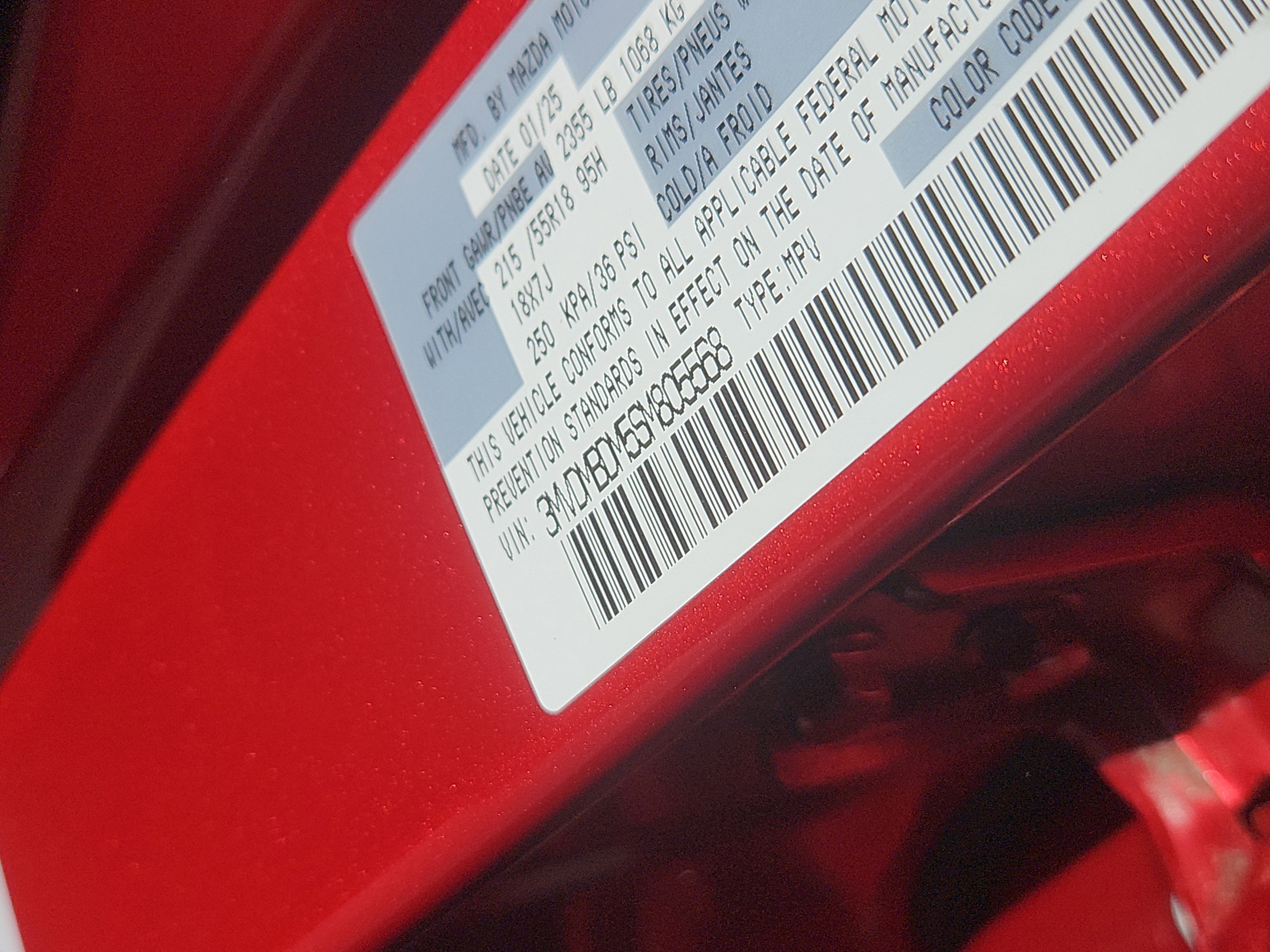 Certified 2025 MAZDA CX-30 AWD 2.5 S w/ Premium Package image 7