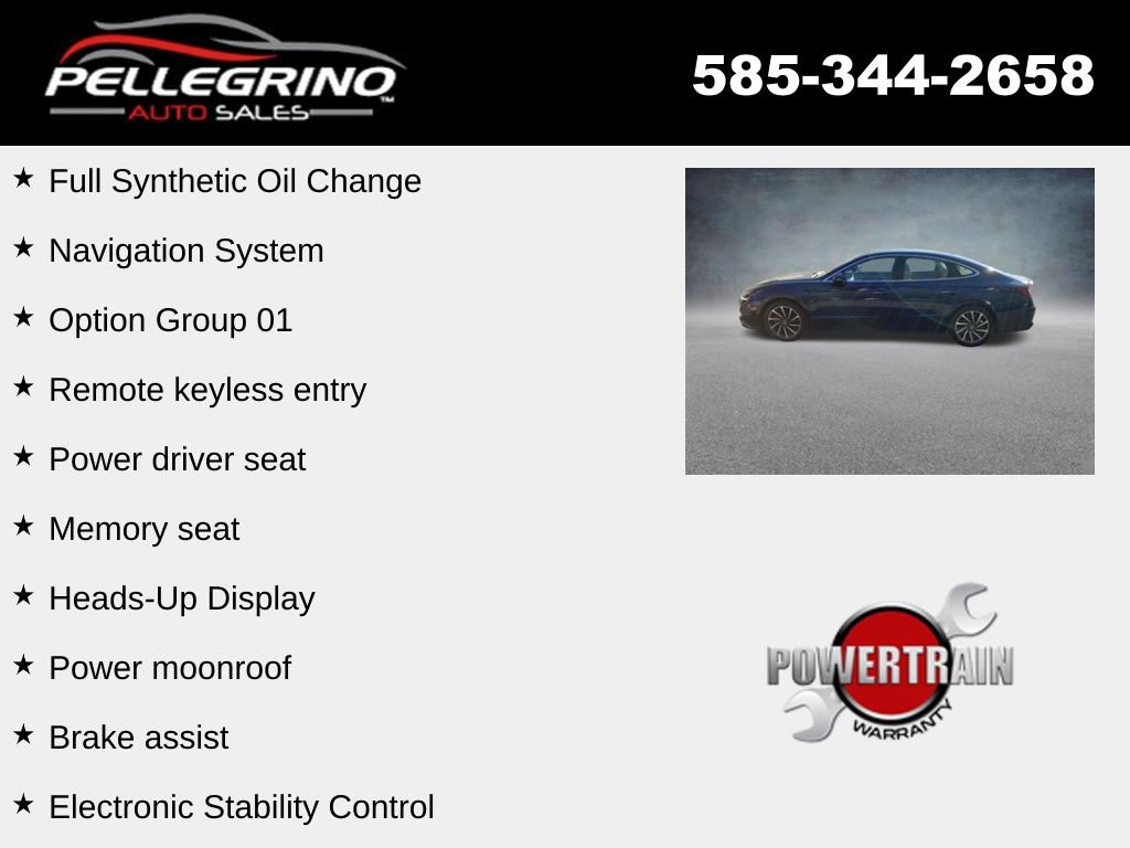 Used 2022 Hyundai Sonata Limited w/ Cargo Package FWD image 4