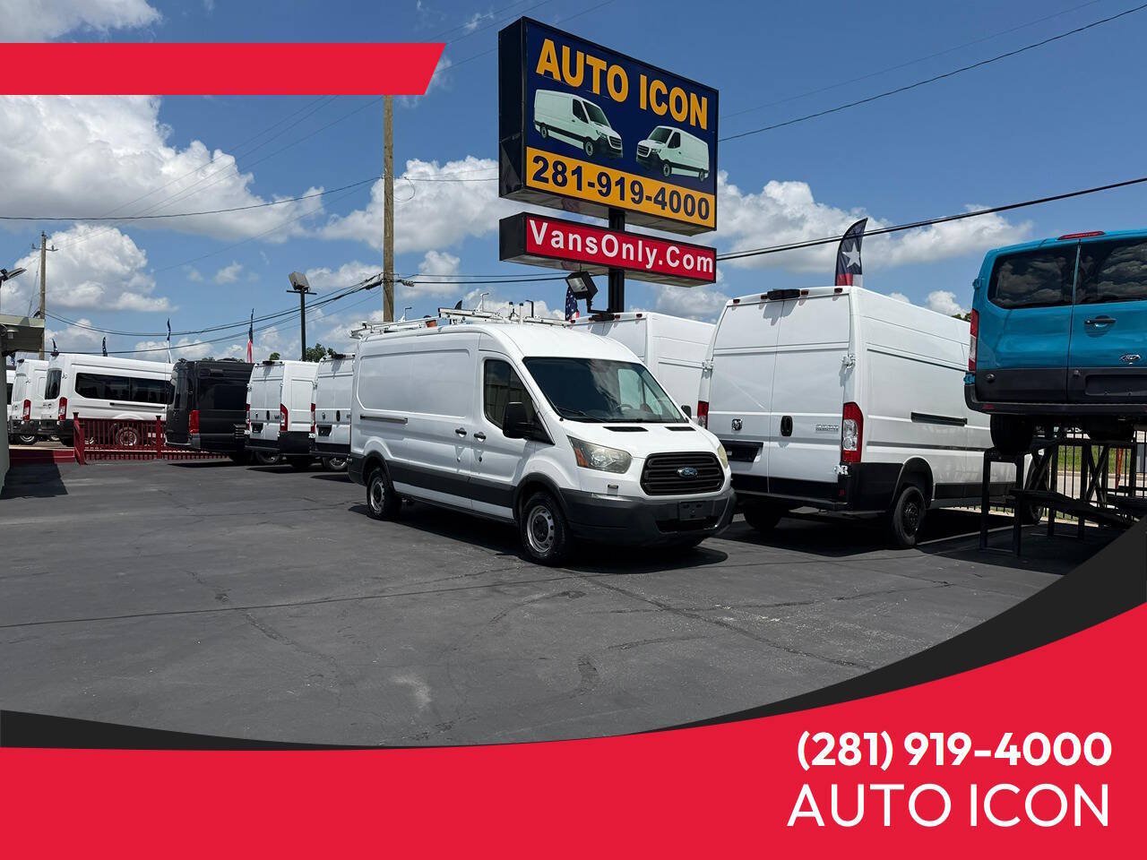 Used 2015 Ford Transit 150 148 Medium Roof RWD image 1
