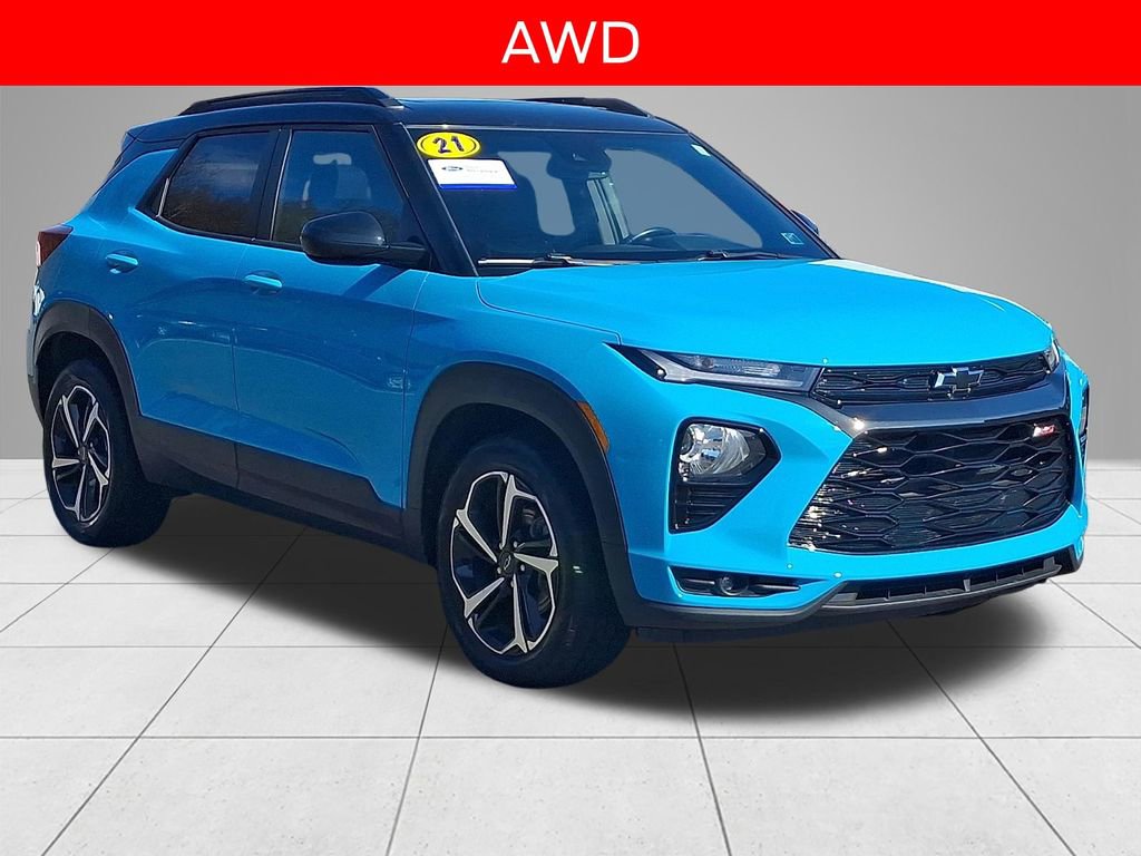 Used 2021 Chevrolet TrailBlazer RS w/ Sun and Liftgate Package AWD/4WD image 3