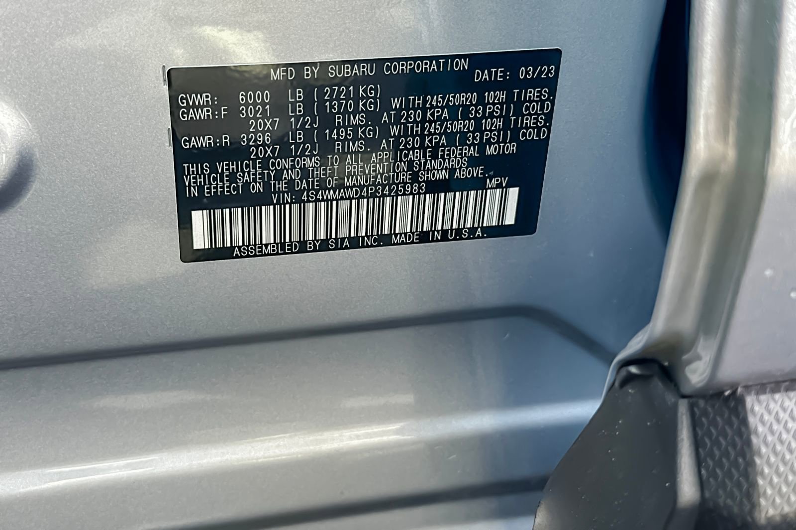 Used 2023 Subaru Ascent Touring image 42