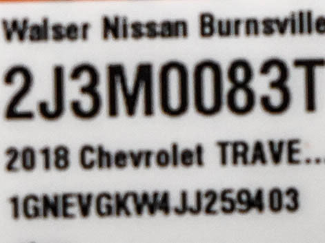Used 2018 Chevrolet Traverse LT w/ LPO, Floor Liner Package AWD/4WD image 28