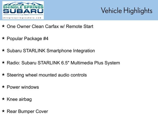 Used 2022 Subaru Crosstrek 2.0i Premium w/ Popular Package #4 image 5