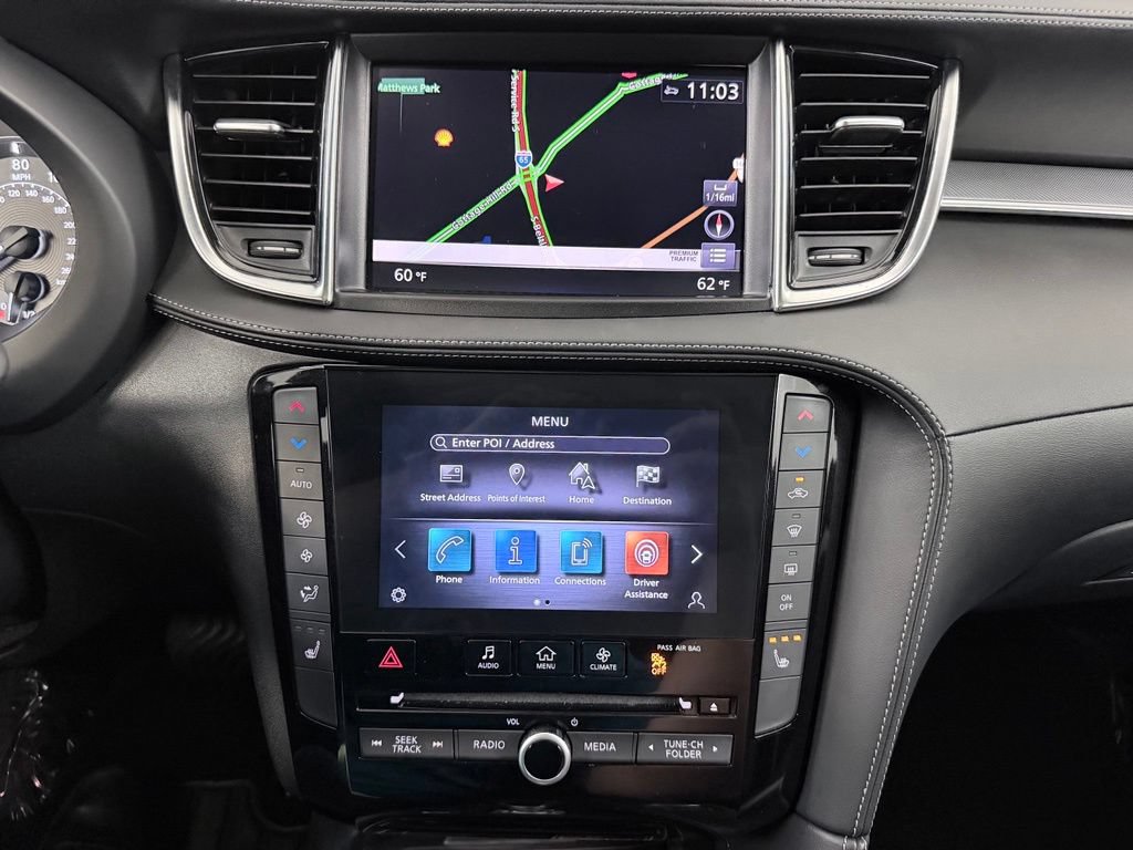 Certified 2020 INFINITI QX50 Luxe w/ Navigation Package FWD image 16