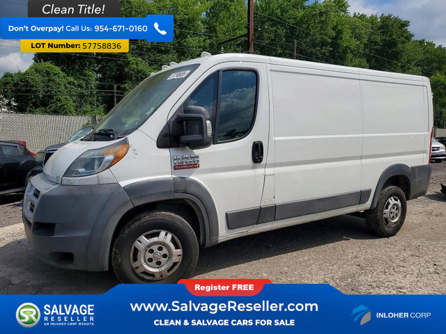 Used 2014 RAM ProMaster 1500 w/ Premium Appearance Group