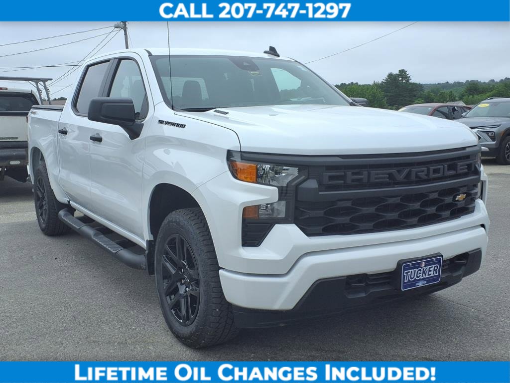 New 2025 Chevrolet Silverado 1500 Custom w/ Turbomax Blackout Package image 3