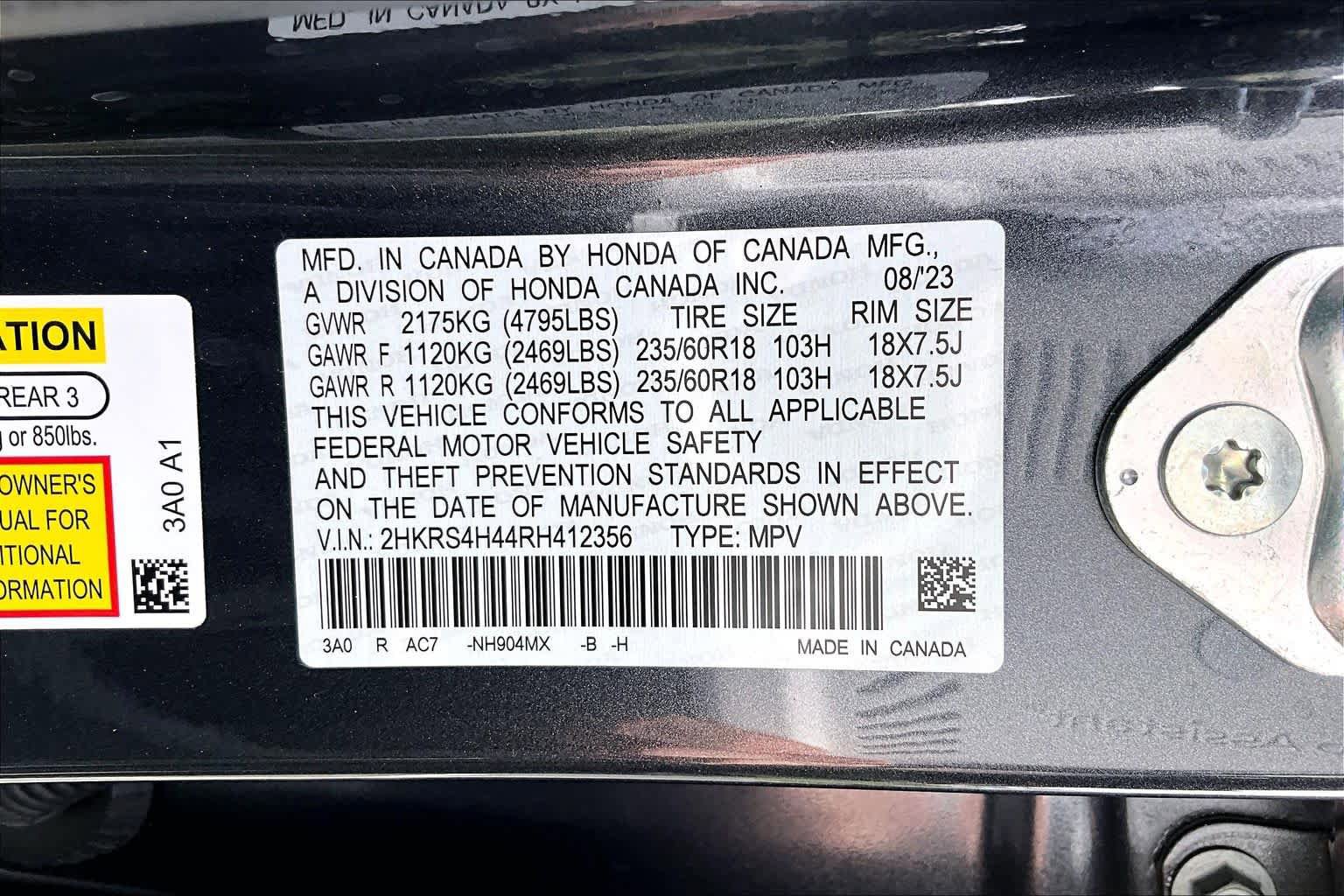 Used 2024 Honda CR-V EX image 33
