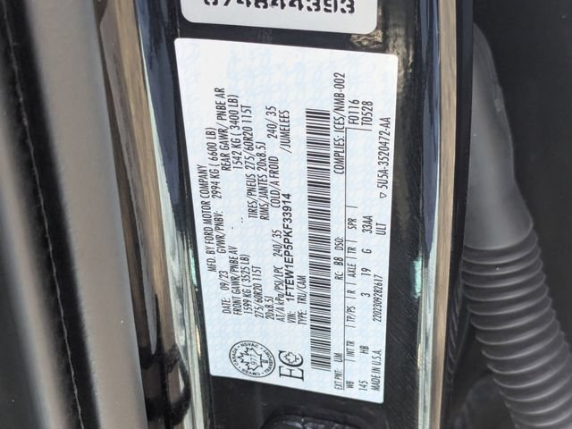 Used 2023 Ford F150 Lariat w/ Equipment Group 502A High AWD/4WD image 26