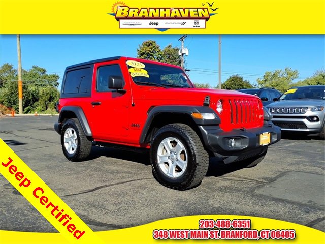 Certified 2023 Jeep Wrangler Sport S