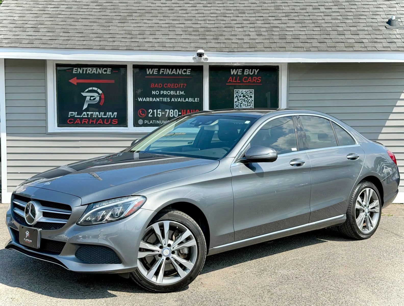 Used 2017 Mercedes-Benz C 300 4MATIC Sedan w/ Premium 4 Package image 1