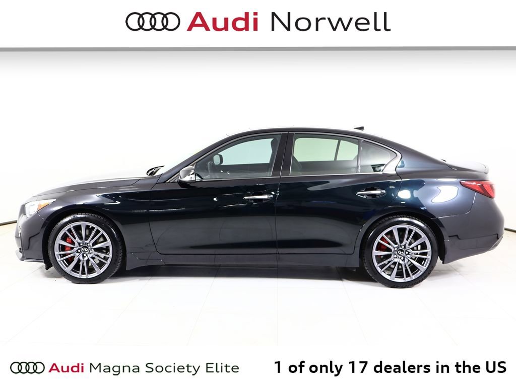 Used 2023 INFINITI Q50 Red Sport 400 w/ Black Opal Edition AWD/4WD image 12