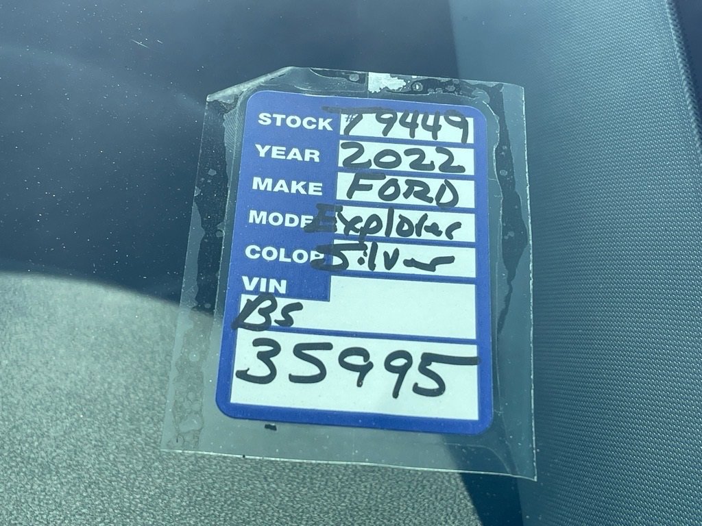 Used 2022 Ford Explorer XLT w/ Class IV Trailer Tow Package image 25