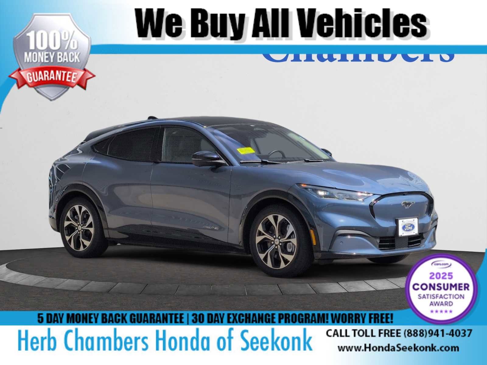 Used 2021 Ford Mustang Mach-E Premium image 1