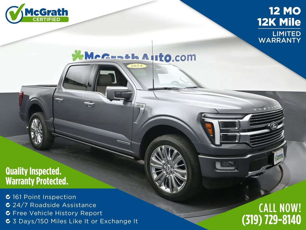 Used 2024 Ford F150 Platinum w/ Equipment Group 703A Plus image 1