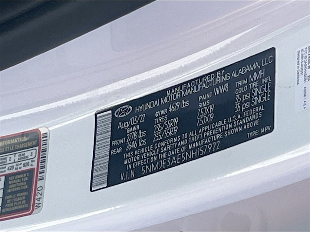 Used 2022 Hyundai Tucson Limited image 34