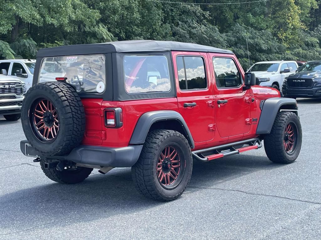 Certified 2022 Jeep Wrangler Unlimited Sport AWD/4WD image 8