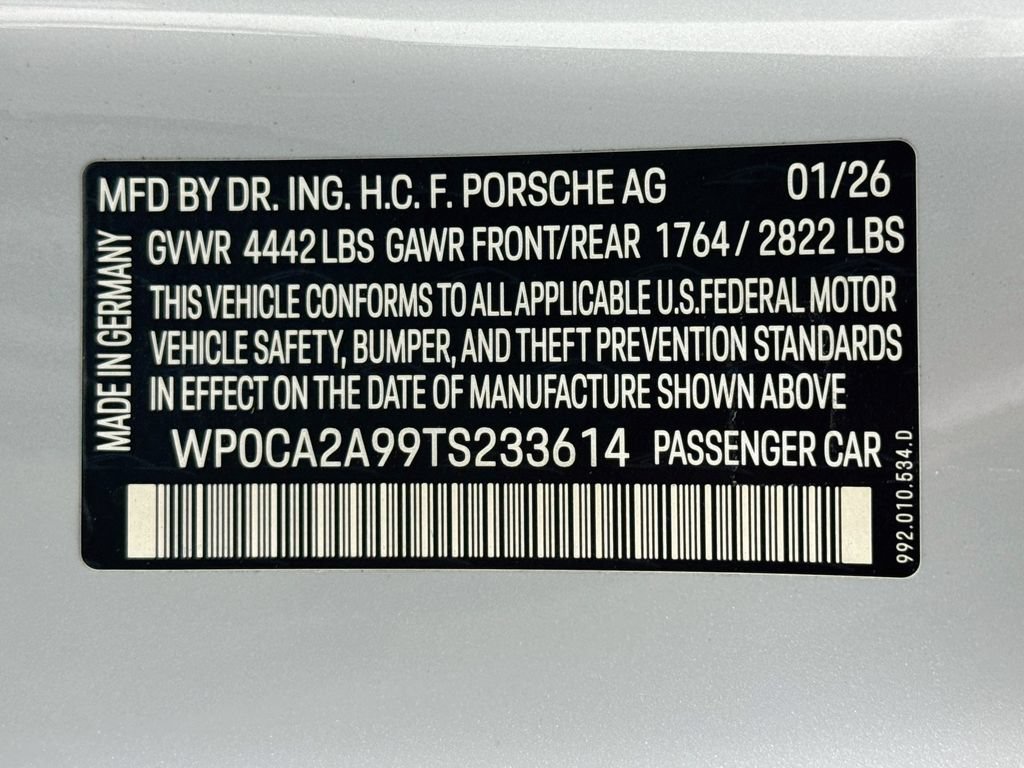 Certified 2026 Porsche 911 Carrera RWD image 12